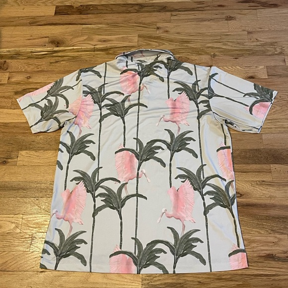 Bad Birdie Flamingo Low Golf Polo Men xl - Picture 7 of 14